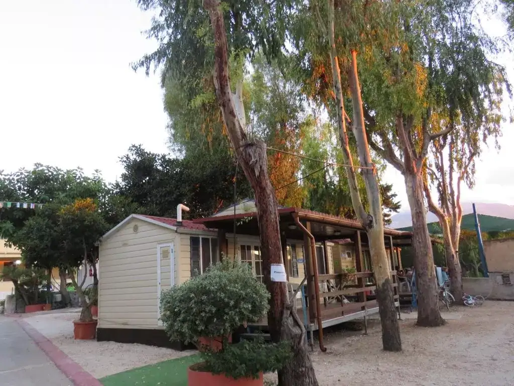 Casa mobile con veranda